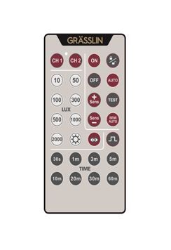 Télécommande pour détecteurs de présence Talis II PHB 360-20-1i et PC 40-5-1i