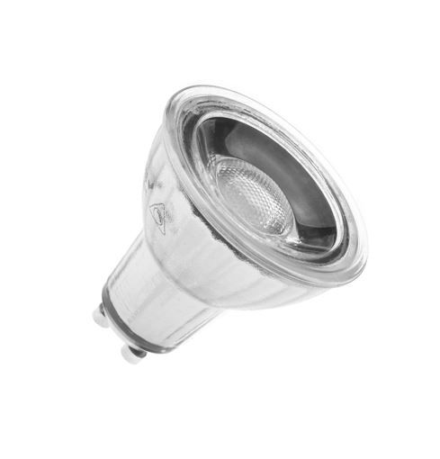 Lampe LED GU10 Epistar - 230V AC 6W 4000K 450Lm 45°IP40 Step Dim 30 000H L70B10 - Garantie 2ans