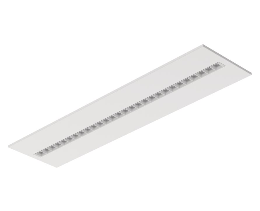 Dalle LED LUG Office Mini 1200x300 - 30W 4000K 3900Lm IP20 IK03 UGR<16 100 000H DALI - Garantie 5ans