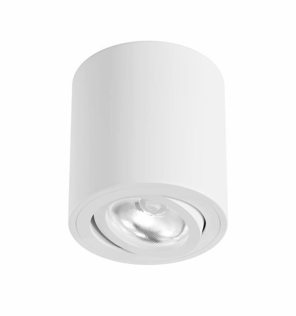 Spot BENEITO One superficie orientable - GU10 IP20 45° (hors source) Blanc - Garantie 2 ans