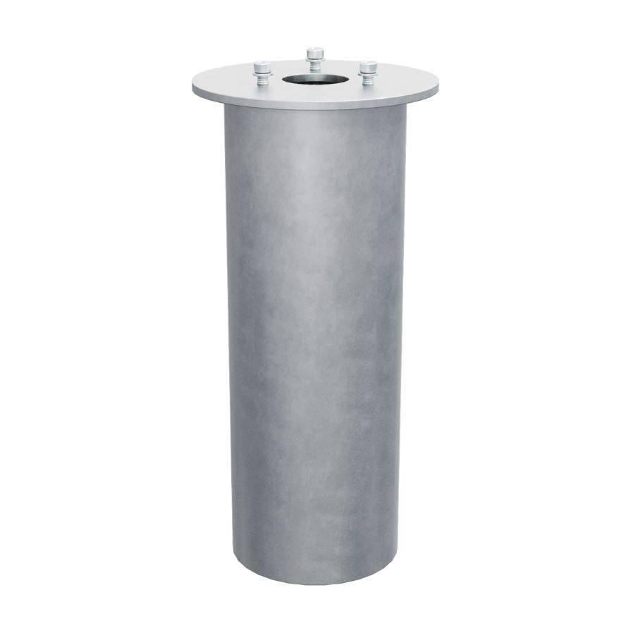 Borne LED LUG Avenida - 13,5W 3000K 1200Lm IP66 IK09 96 000H L80B10 H1000 Anthracite - Garantie 5ans