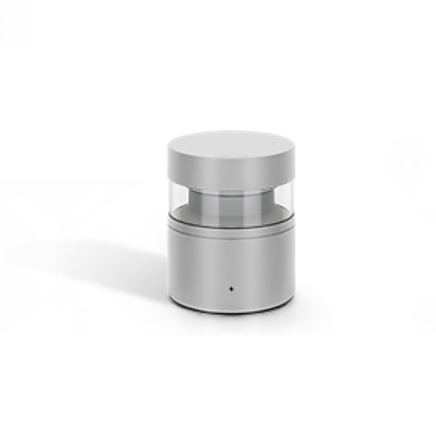 Borne LED LOMBARDO Tok H150 - 13W 3000K 704Lm 360° IP66 IK10 50 000H Gris High Tech - Garantie 5ans