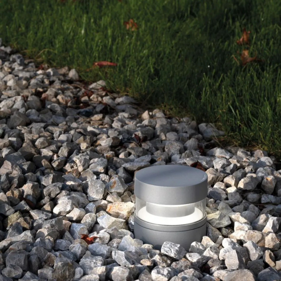 Borne LED LOMBARDO Tok H150 - 13W 3000K 704Lm 360° IP66 IK10 50 000H Corten - Garantie 5ans