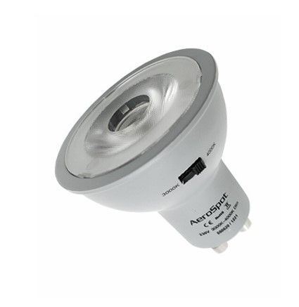 Lampe LED GU10 AEROSPOT - 230V AC 5,7W CCT 480/510Lm 45° 20 000H Dimmable