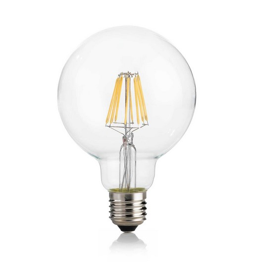 Lampe IDEAL LUX filaments LED G95 - E27 8W 3000K 860Lm 15000H