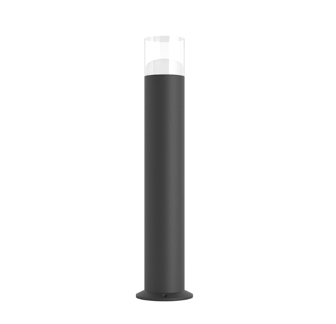 Borne LED BENEITO FAURE Tura 600 - 12W 3000K 950Lm IP65 IK06 30000H Noir - Garantie 3ans