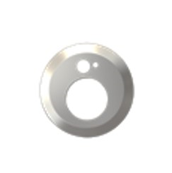 Collerette ronde Chromé pour SOLUM Draco