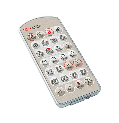 Télécommande ESYLUX pour détecteurs DALI - Garantie 3 ans