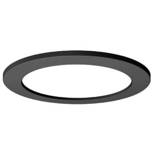 Collerette Noire pour Downlight THREELINE Boston 10W - 114mm