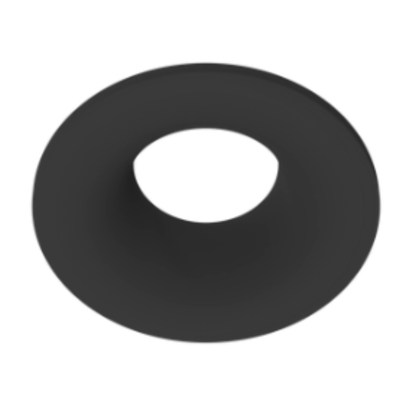 Collerette Noire pour Spotlight Basse Luminance LED SOLUM modèle : NORMA
