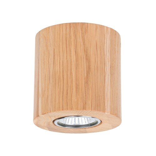 Spot BRITOP Wooddream round - GU10 Bois (hors source) IP20 - Garantie 2 ans