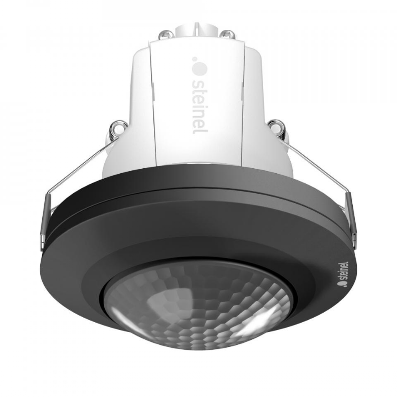 Detecteur de présence PD-8 ECO COM1 Faux planfonds STEINEL - max 8m 360° IP20 Noir- Grt 5 ans