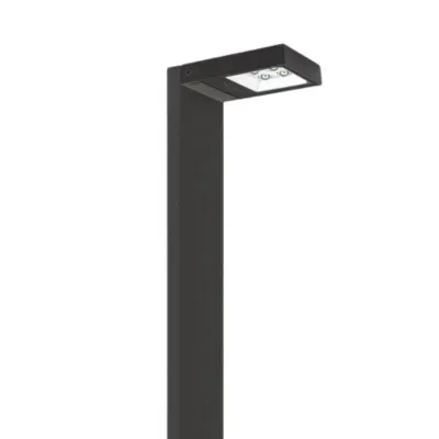 Bornes TEC MAR Stilo/am 1000m - 10W 3000K 1154Lm IP66 IK08 45° L80B50 70000H Anthracite - Grt 7 ans