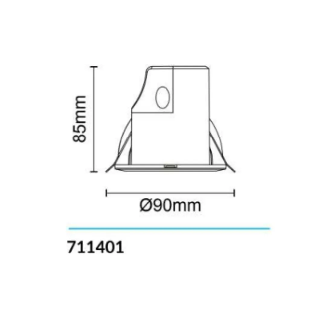 Détecteur de présence et de mouvements Bluetooth Blanc IP20 MEGAMAN - Garantie 5 ans
