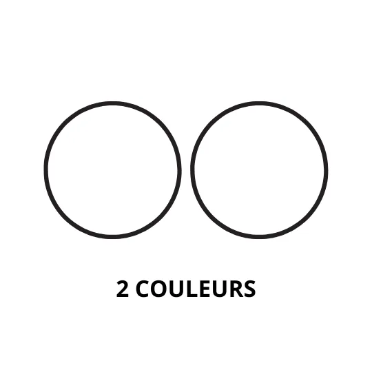 GOBO 2 couleurs de projecteur Nesso de PRILUX