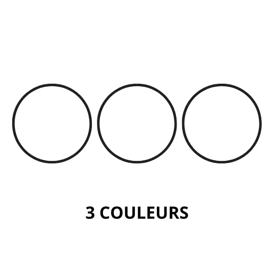 GOBO 3 couleurs de projecteur Nesso de PRILUX