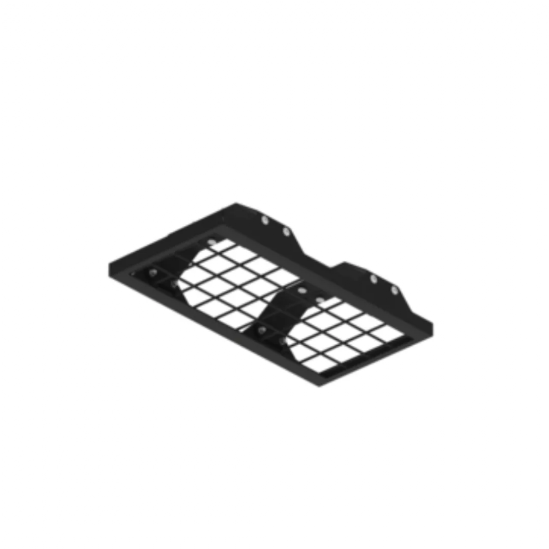 Grille de protection 1x350 Noir Pour suspension linéaire HALL LED PXF