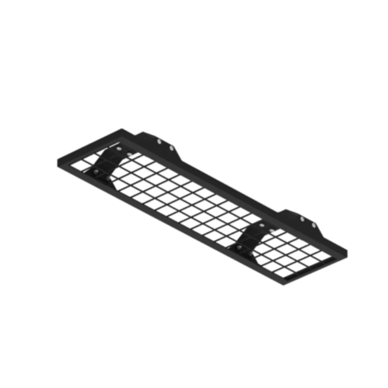 Grille de protection 1x665 Noir Pour suspension linéaire HALL LED PXF