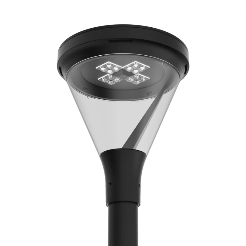 Lanterne LENA Skver SL RM7 RSE - 39W 3000K 5300Lm IP66 IK10 100000h L90B10 Noir DALI - Grt 5 ans