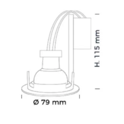 Pack JUPITER GU5.3 - 12VDC 6/10W 3000K IP65 Classe III 36° 25 000H L70 Blanc - Garantie 2 ans