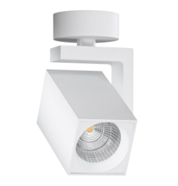 Spot surface/encastré BENETO FAURE Volt Carré - (hors source) Blanc - Garantie 3 ans