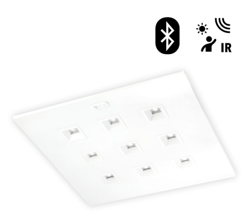 Dalle LED RSE 600x600 IR DALI D4I Bluetooth 28W 4K 140Lm/W IP20 IK06 50000h L90B10 Blanc- Grt 5ans