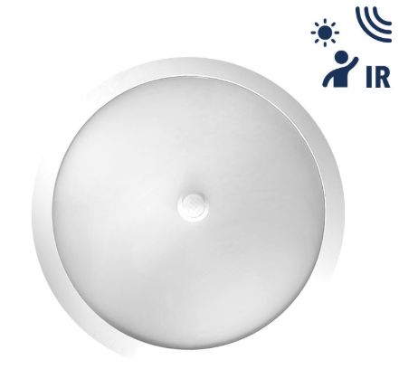 Hublot ELECTRA AZUR 10/14/20W CCT 2100Lm Ø310 IP65/IK10 50000H L70B10 - dét. IR Garantie 5 ans