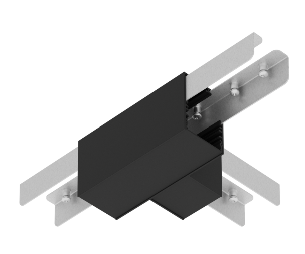 Connecteur noir en T pour linéaire opale Vigo