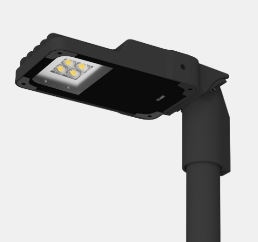 Tête de mâts LED TECMAR BEST S1/ME - 56W 3000K 8118Lm IP66 IK08 100000H L90B10 - Garantie 7 ans