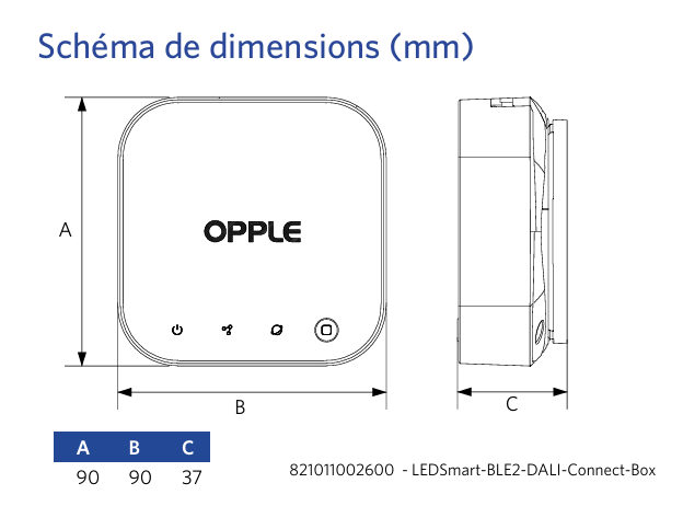 Ledsmart BLE2 DALI Connect Box