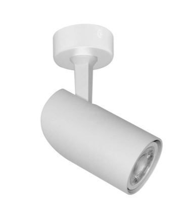 Spot sur patère BENEITO Picolo - GU10 230V AC IP20 (hors source) Blanc - Garantie 5ans