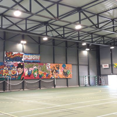 Salle omnisport Landi Lampaul à Landivisiau (29)
