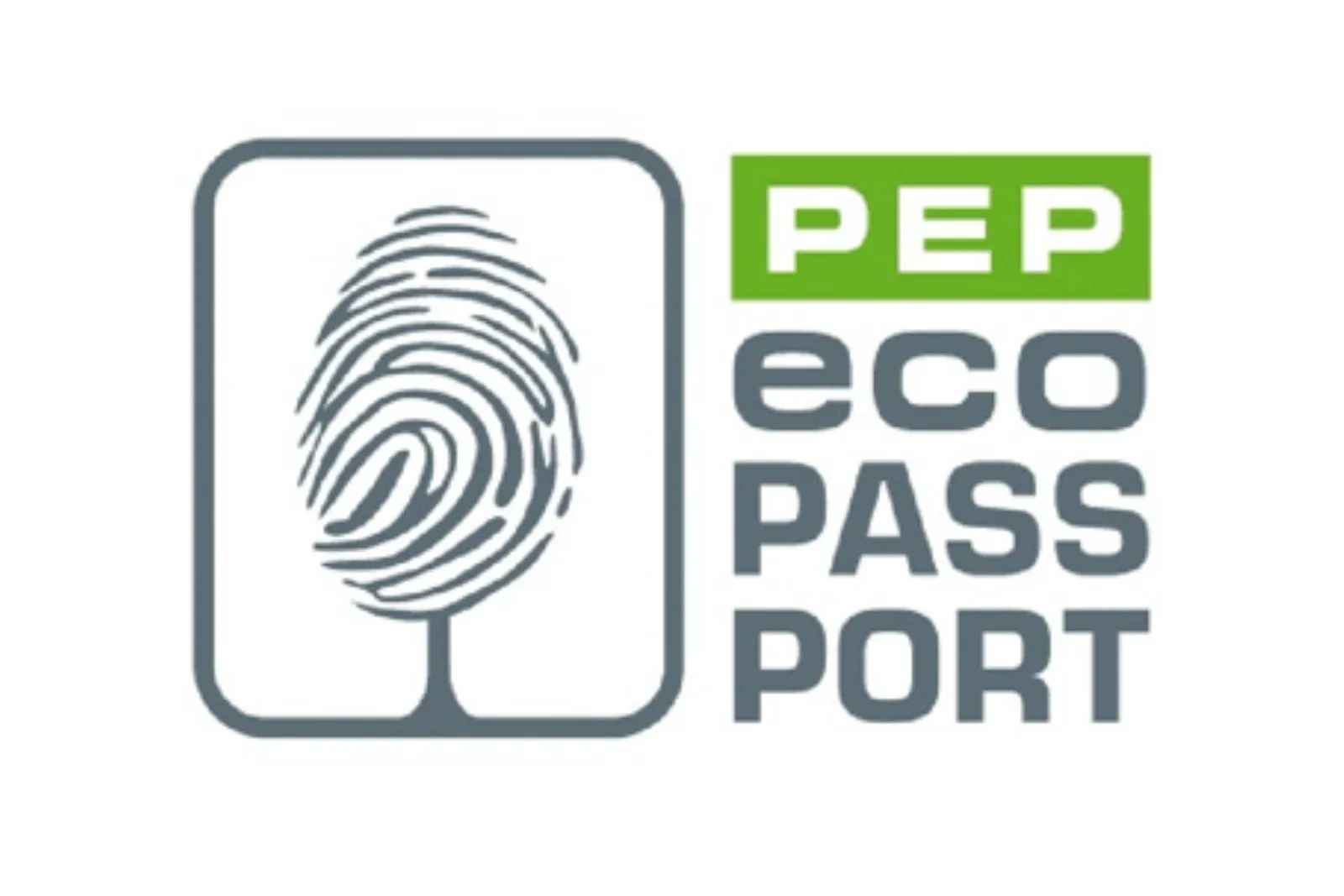 Logo Eco Passport, certification environnementale pour les produits d’éclairage.